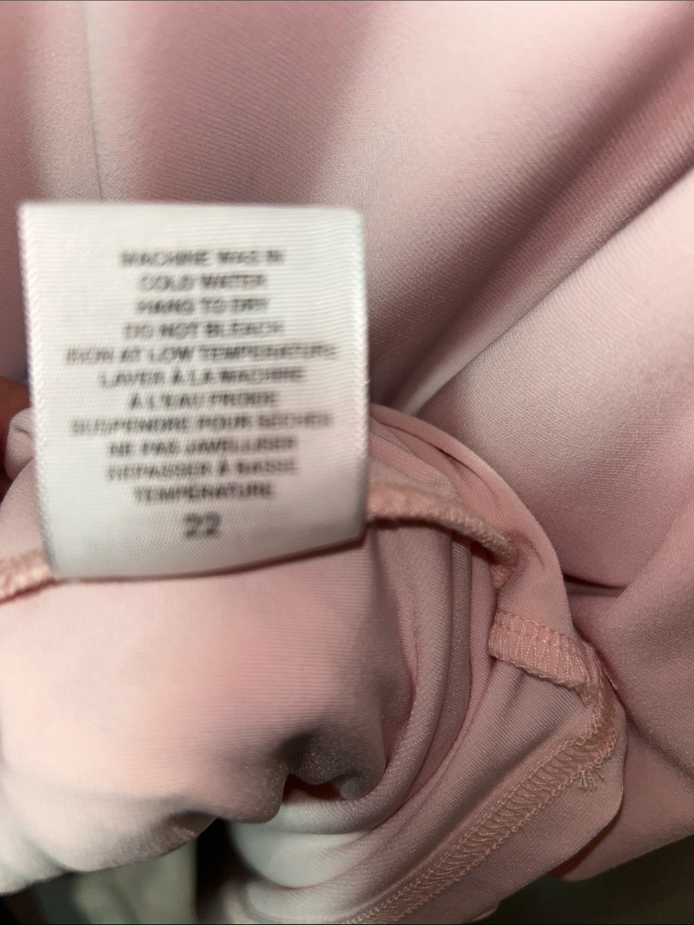 SYmpli Light Pink Scoop Neck Women's Top size 14 EUC - Picture 6 of 10